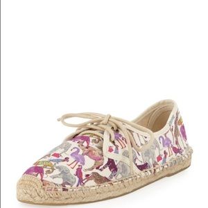 Soludos Lace Up Espadrille Zoo Party